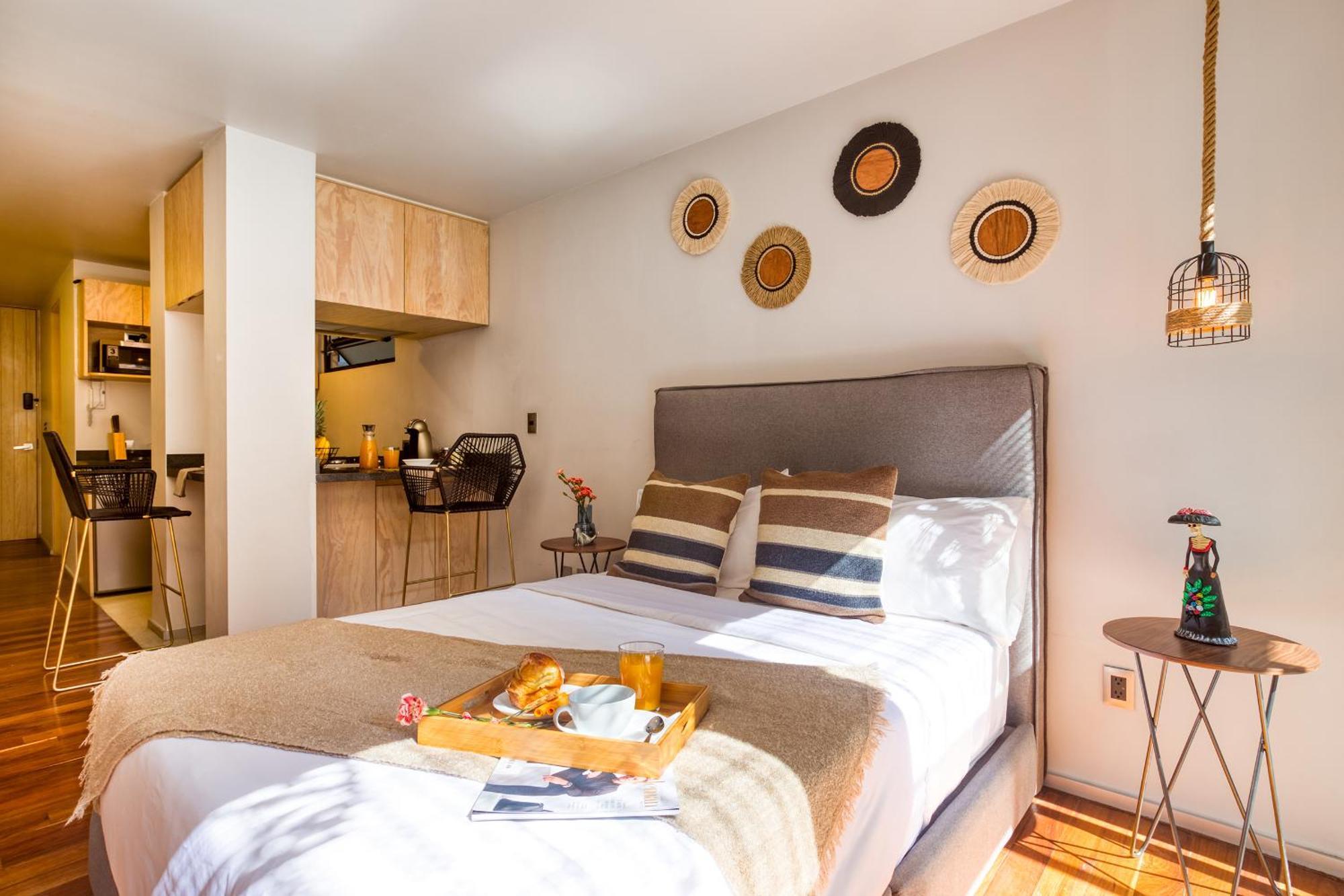 Uliv Condesa Apartment Ciudad de México Cameră foto